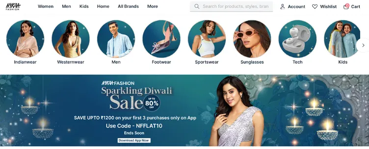 Nykaa Fashion Struggles to Match Beauty Profits